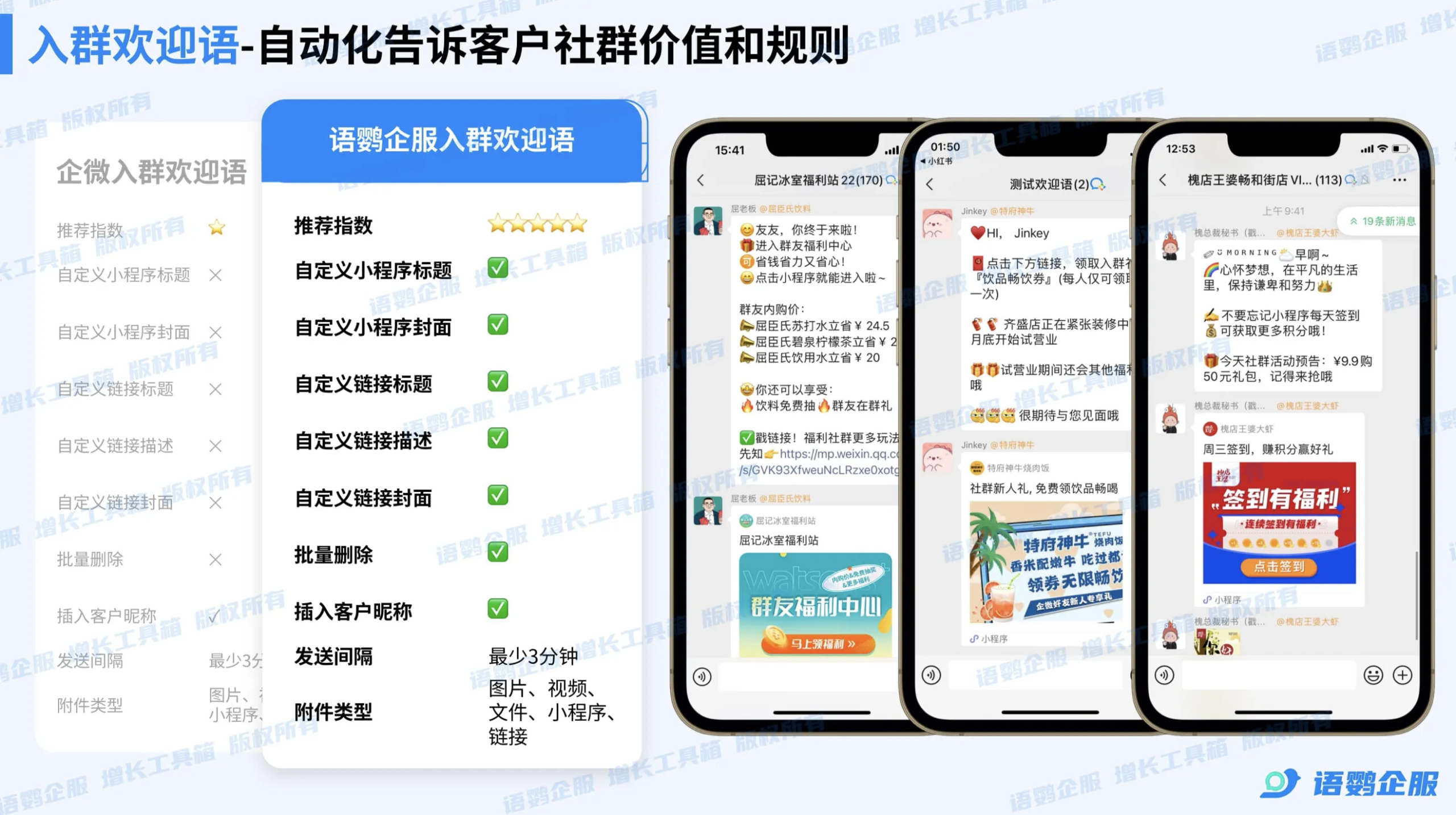 入群欢迎语