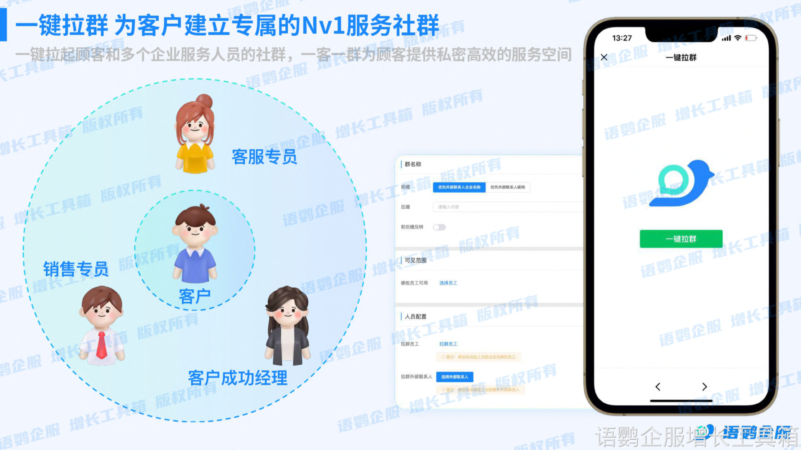 一键拉群
